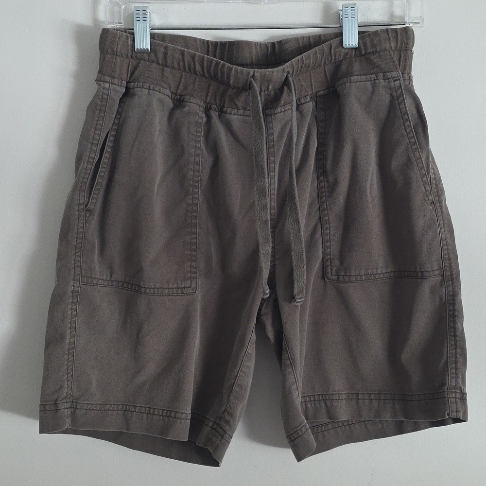 ROOTS | Army Green Utility Shorts Elastic Waist Sz S